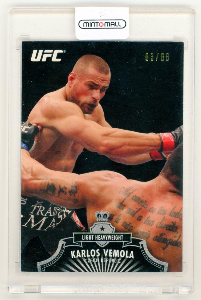 Carte Alistair Overeem Topps UFC Bloodlines 2012 #83 – RC – Excellente