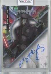 2022 Topps Star Wars Masterwork Philip Anthony-Rodriguez as Imperial Security Officer Autograph/#MWA-PAR