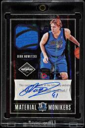 2011-12 Panini Limited #18 Dirk Nowitzki Monikers Prime Autograph Patch【1/1】 Dallas Mavericks
