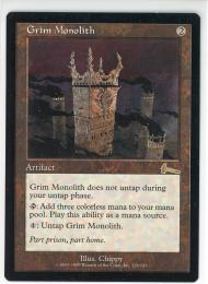 MTG 厳かなモノリス　Grim Monolith 英語版　MP ミントモール / MINT GAMES 池袋店 / 【ULG】【MP】【EN】厳かな