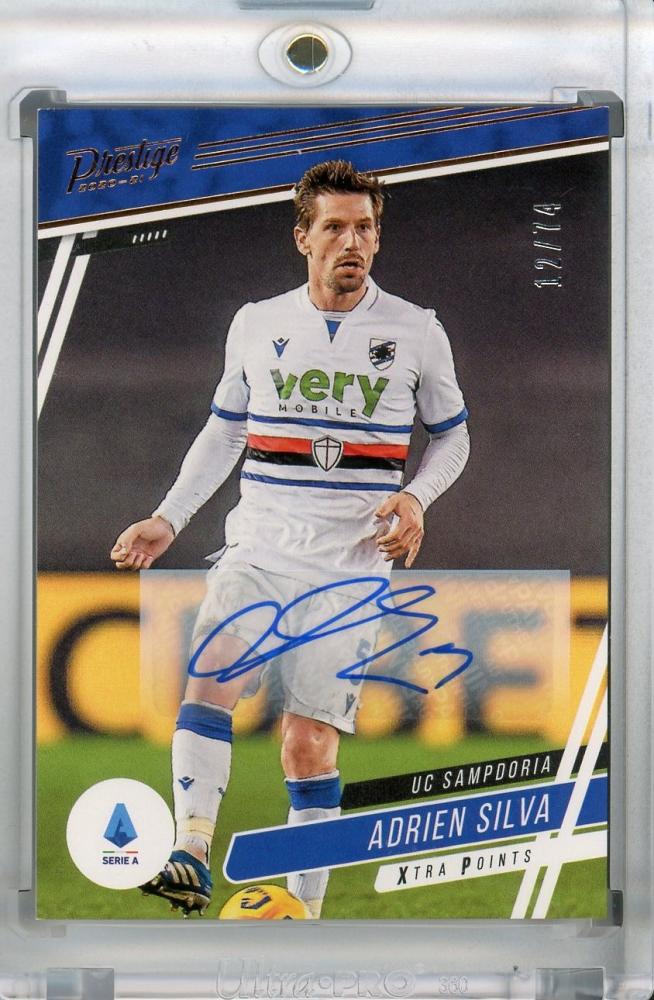 ミントモール Mint 浦和店 21 Panini Chronicles Uc Sampdoria Adrien Silva Prestige Serie A Xtra Points Autographs 12 74 ミントモール Mint 浦和店 21 Panini Chronicles Uc Sampdoria Adrien Silva Prestige Serie A Xtra Points Autographs 12 74