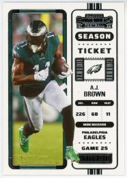 2022 Panini Contenders #77 A.J. Brown