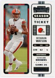 2022 Panini Contenders #23 Deshaun Watson
