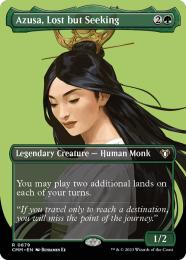 MTG【Foil】迷える探求者、梓/Azusa, Lost but Seekin ミントモール / MINT GAMES MTG(東日本橋) / 【CMM】【ENG