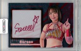 [レア] Sareee 直筆サイン入り ポートレート 2枚セット 女子プロレス ミントモール / MINT 吉祥寺店 / 2026 BBM 女子プロレス Sareee 直筆