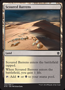【KTK】【ENG】《磨かれたやせ地/Scoured Barrens》