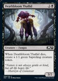 【M21】【ENG】【Foil】《死花のサリッド/Deathbloom Thallid》