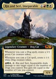 離れられない二匹、リンとセリ　統率者デッキ　構築済み　100枚セット　MTG ミントモール / MINT GAMES MTG(東日本橋) / 【M21】【ENG】《離れられ