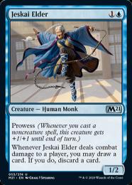 【M21】【ENG】【Foil】《ジェスカイの長老/Jeskai Elder》