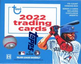 MLB 2022 TOPPS SERIES 2 BASEBALL VENDING BOX