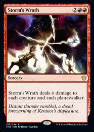 【THB】【ENG】【Foil】《嵐の怒り/Storm's Wrath》