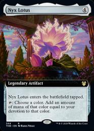 【THB】【ENG】【Foil】《ニクスの睡蓮/Nyx Lotus》 拡張アート版