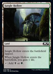 【M20】【ENG】【Foil】《ジャングルのうろ穴/Jungle Hollow》