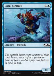 【M20】【ENG】《珊瑚マーフォーク/Coral Merfolk》