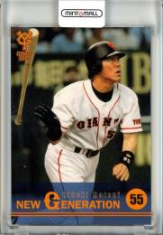 松井秀喜　巨人　ジャイアンツ　プロ野球チップスカード　キラ　パラレル　2002 08171443_62fc7ffbe1988.jpg