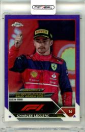 タイムセール　 Leclerc Topps f1 ルクレール サイン カード ミントモール / MINT 立川店 / 2023 Topps Chrome Formula1