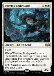 【WOE】【ENG】【Foil】《人狐のボディガード/Werefox Bodygard》