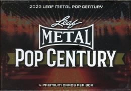 2023 LEAF METAL POP CENTURY TRADING CARD HOBBY