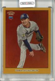 2023 Topps NPB 206 ベースボールカード 吉村貢司郎 #150 RC Base Image Variation Gold Foil【49/50】 ヤクルト