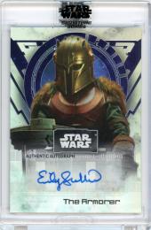 2022 Topps Star Wars Emily Swallow As The Armorer 直筆サインカード