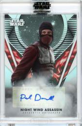 Topps Star Wars  Night Wind Assassin(Paul Darnell) Paul Darnell【9/31】