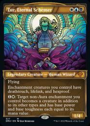 mtg 永遠の策謀家ズアー 箔押し プロモ foil 日本語版 dmu edh マジック：ザ・ギャザリング