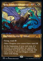 mtg 解放されし太古、リース  箔押し プロモ foil ２種セット  dmu 08300954_630d5fd94feff.jpg