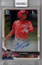 Luis Garcia 1st Bowman Chrome Autographs