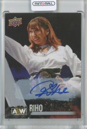 2021 Upper Deck AEW All Elite Wrestling Riho Base Autograph/#25