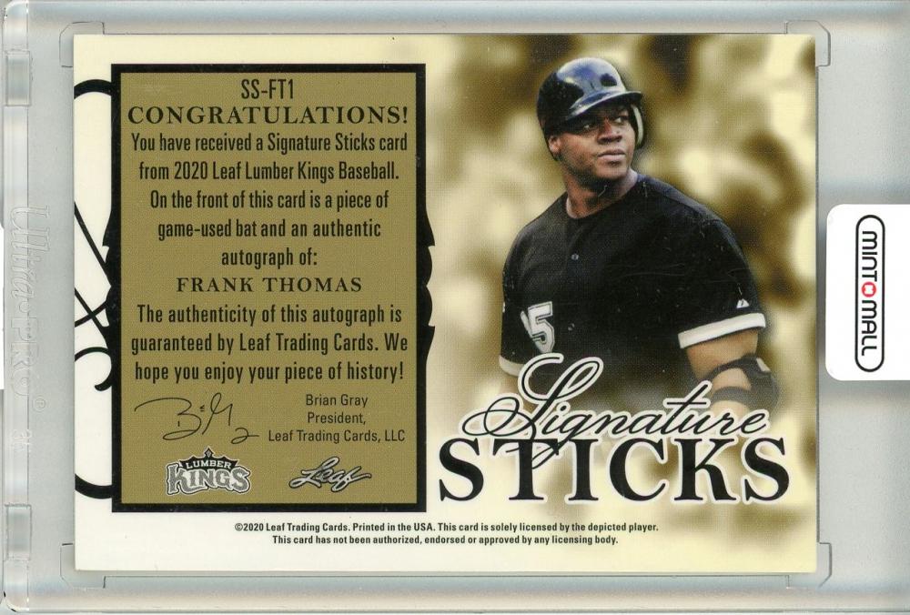 ミントモール / MINT 立川店 / 2020 LEAF LUMBER KINGS Chicago White Sox Frank