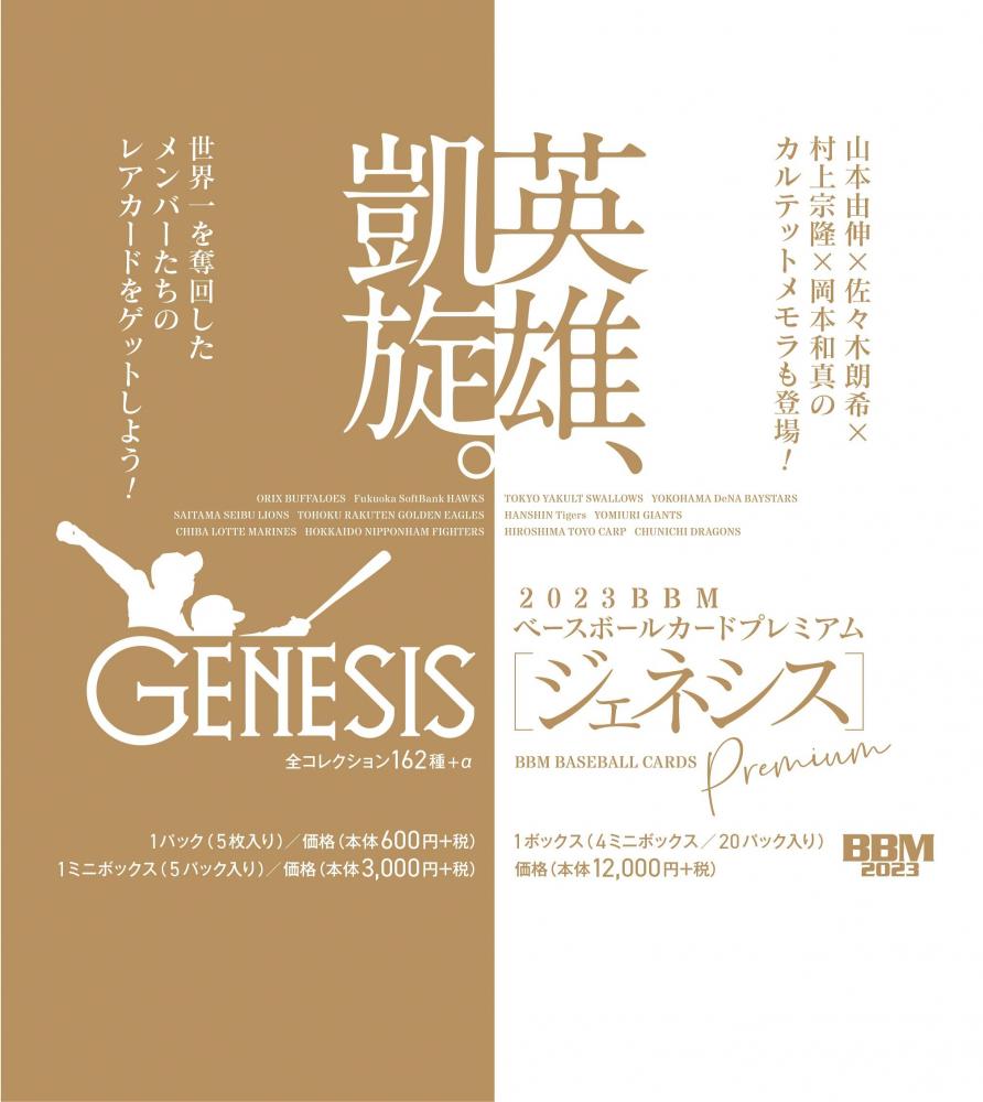 20枚限定 bbm2023 genesis 森下暢仁 ボール直筆サインカード