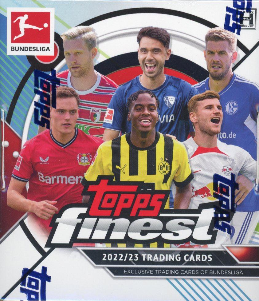 ボックス開封ヒットSOCCER 2022-23 TOPPS FINEST BUNDESLIGA