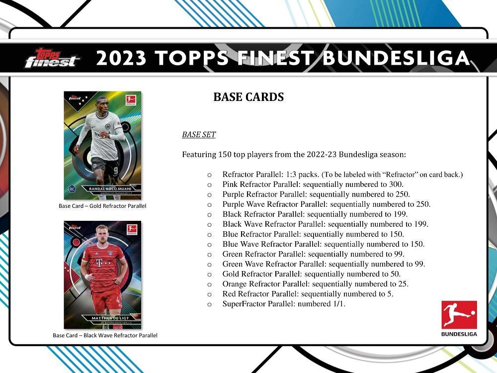 ミントモール / MINT-WEB店 / SOCCER 2022-23 TOPPS FINEST BUNDESLIGA ...