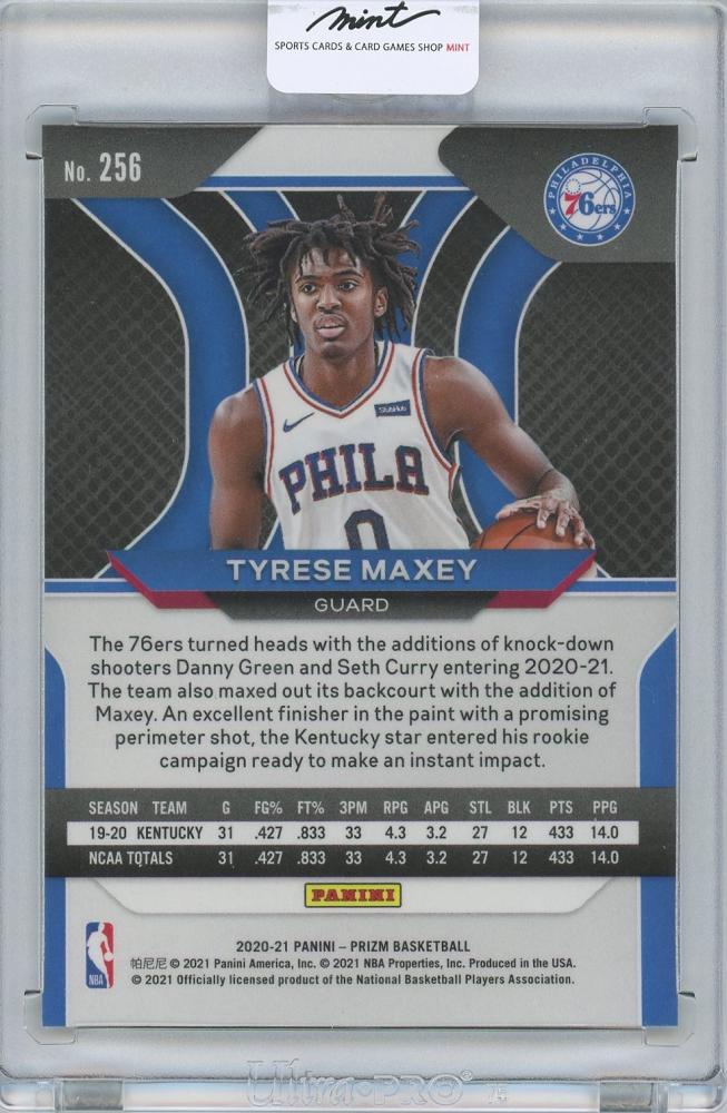 SALE/60%OFF】【SALE/60%OFF】Tyrese Maxey Auto 直筆サインカード
