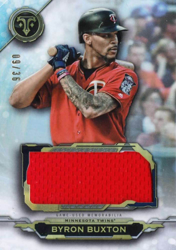 ミントモール Mint 札幌店 19 Topps Triple Threads Byron Buxton Triple Threads Single Jumbo Relic 36枚限定 9