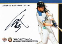 BBM 2013 日本ハム　小谷野栄一　直筆サインカード　10枚限定 09072011_59b1297f564b4.jpg