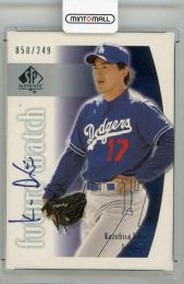 2002 UPPER DECK SP Authentic Kazuhisa Ishii Autographs #146 RC【050/249】 Los Angeles Dodgers