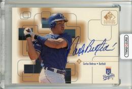 Carlos Beltran カルロスベルトラン　ゲーム実使用バット　証明書とホログラム付き　1999年新人王、メジャーリーグ通算2725安打、435本塁打 Carlos Beltran カルロスベルトラン ゲーム実使用バット 証明書