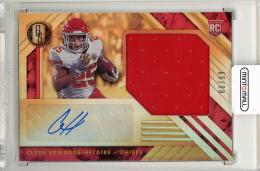 2020 Panini Gold Standard Football Clyde Edwards-Helaire Rookie Jersey Autographs Jumbo【80/99】 Kansas City Chiefs