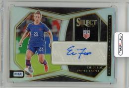 2023-24 Panini Select FIFA Emily Fox  Autograph card USA
