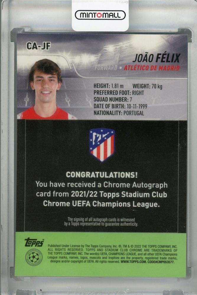 ミントモール / MINT 浦和店 / 2021-22 Topps Stadium Club Chrome ...
