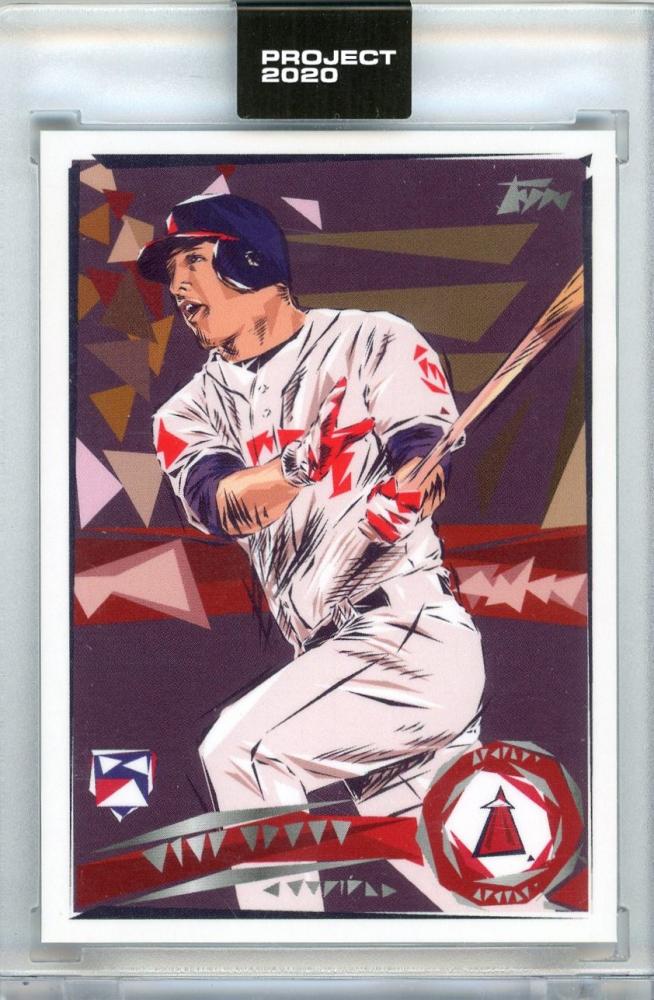 ミントモール / MINT 新宿店 / 2020 TOPPS Project 2020 167 / Naturel / Mike Trout Los Angeles Angels 【/11658】
