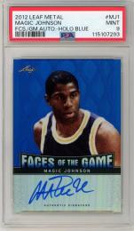 直筆サインカード Hoops Premium マジック・ジョンソン PSA 9 ミントモール / MINT 札幌店 / 2012-13 LEAF Metal Basketball
