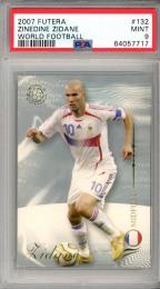 2007 Futera  Zinedine Zidane Base #132 【PSA9】