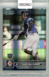 EPOCH ONE 埼玉 西武 ライオンズ　渡部健人　直筆サイン 06201659_685514f33227f.jpg