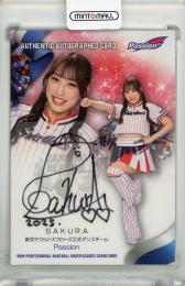 BBM チアリーダー 2025 SAKURA 直筆サインカード【21/90】