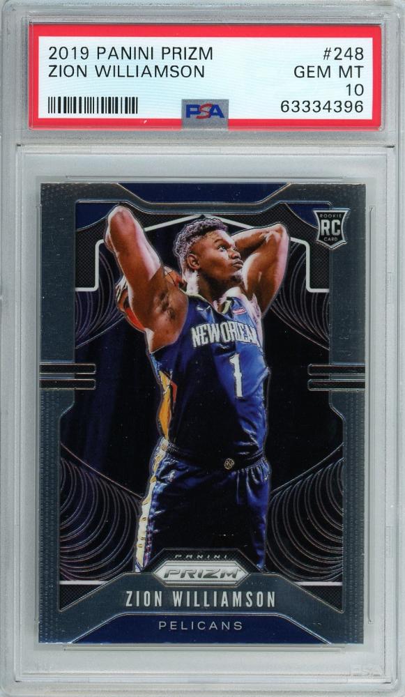 どうぞ宜しくお願い致しますmmPANINI PRIZM RC ZION WILLIAMSON