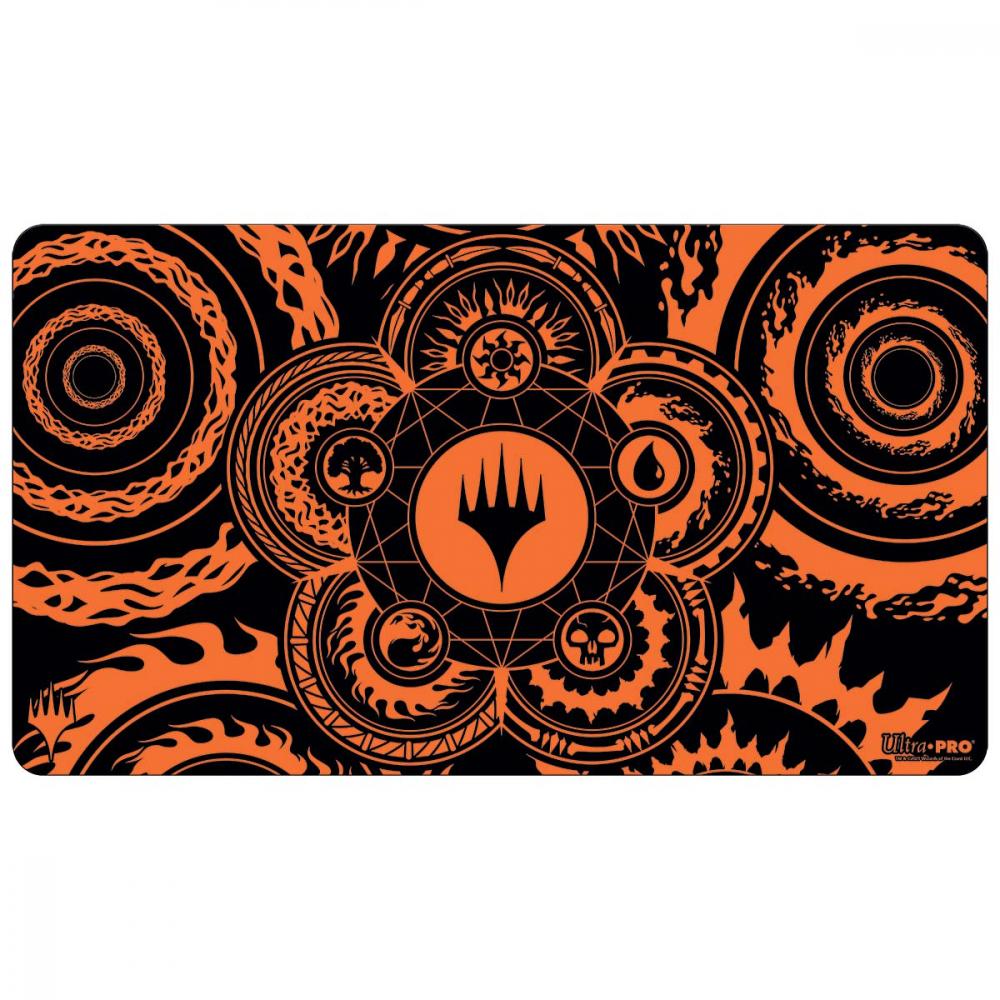 【未使用箱なし】MTG プレイマット マナ 7 山