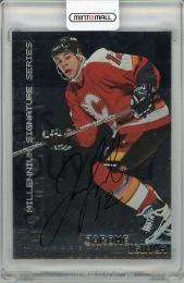 1999 IN THE GAME Millennium Signature Series  Jarome Iginla Autograph