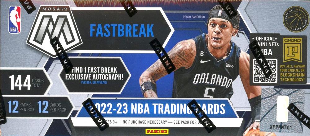 2023  PANINI MOSAIC NBA FASTBREAK 新品ボックス